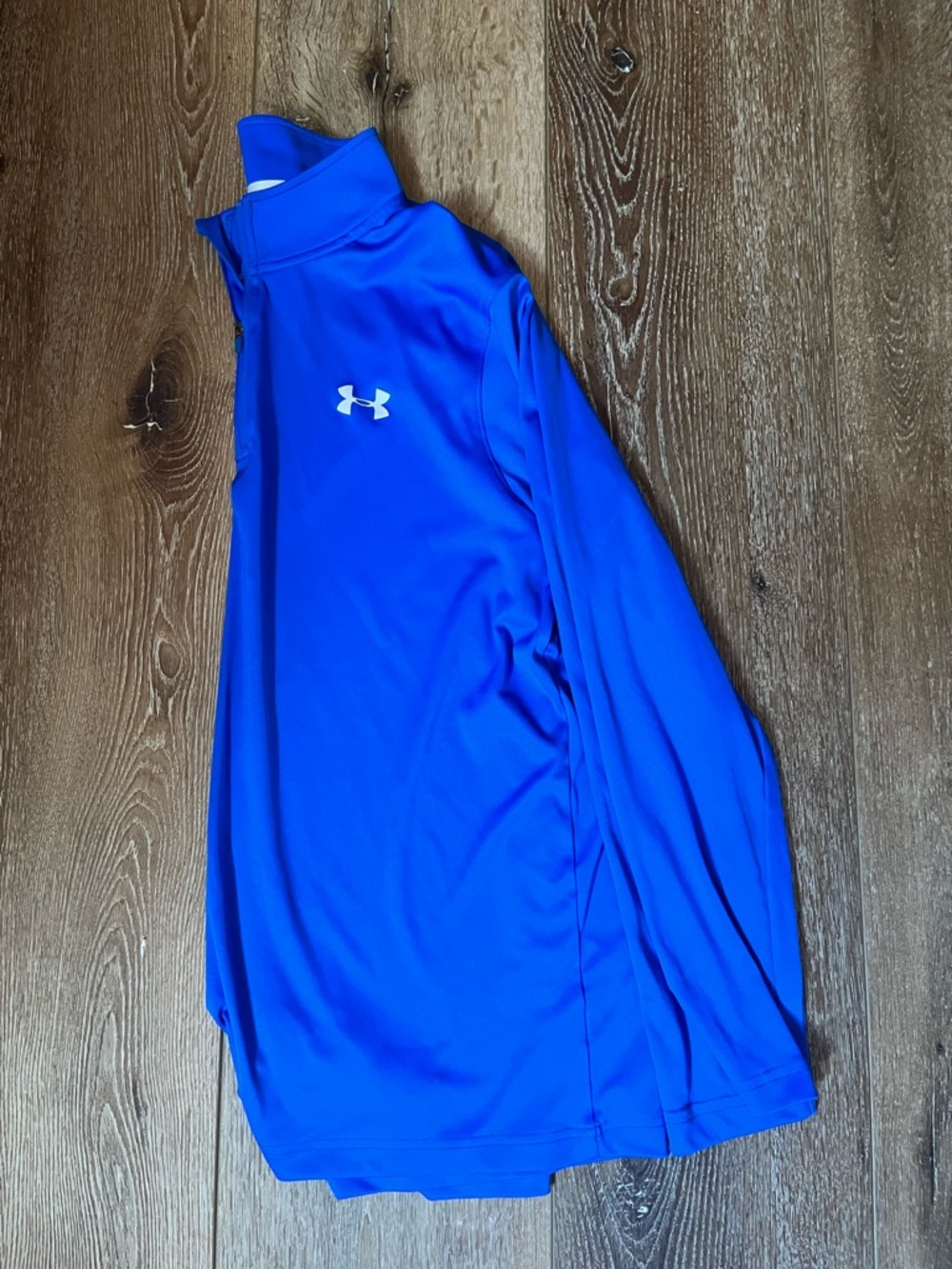 NWOT Under Armour Blue HeatGear Zip Jacket